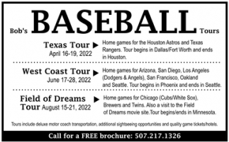 Arizona Baseball Tours